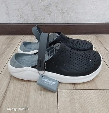 icon: Мужские сандалии, 44, 45, Crocs, Новый, цвет - Черный, Самовывоз — 1