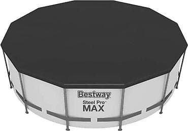 Спорт жана эс алуу: Бассейн каркасный Bestway Steel Pro Max снащается каркасом из — 3