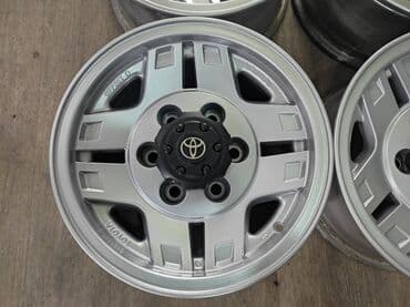 срочно диски: Литые Диски R 15 Toyota, Комплект, отверстий - 6, Б/у — 3