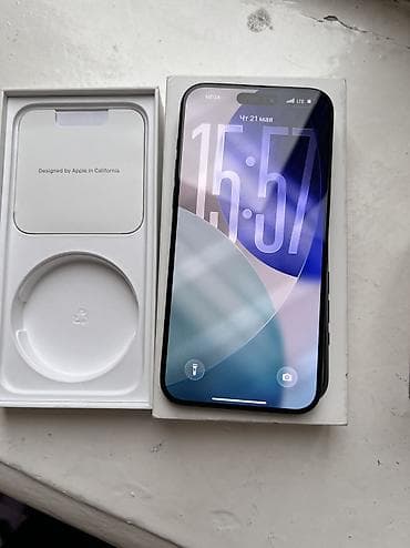 apple iphone 12 mini: IPhone 15 Pro Max, Б/у, 256 ГБ, Black Titanium, Чехол, Кабель, Коробка, 85 % — 6