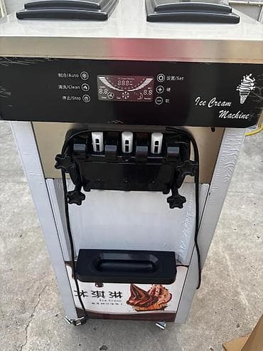 Бизнес үчүн жабдуулар: Мороженое аппарат сатылат, жаңы иштетилген эмес, смесь, рожоктору — 2