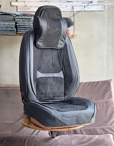 сиденья на нексия: Чехлы Алькантара, С подушкой, цвет - Черный, Новый, Самовывоз, Платная доставка — 3