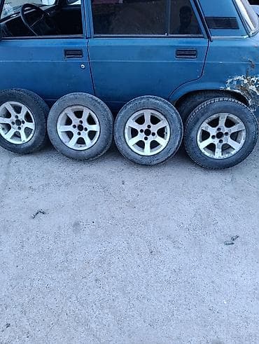 Колеса в сборе R 14, Всесезонная, Комплект, Легковые, Литые, отверстий - 4 — 1