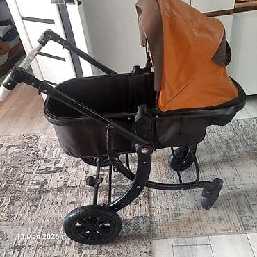 коляски в рассрочку бишкек: Коляска, Babystone, цвет - Коричневый, Б/у, Самовывоз — 2