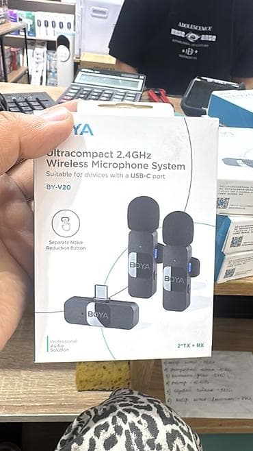 aux bluetooth: Беспроводные микрофонные системы BOYA 2.4 ГГц Варианты на выбор: - — 2