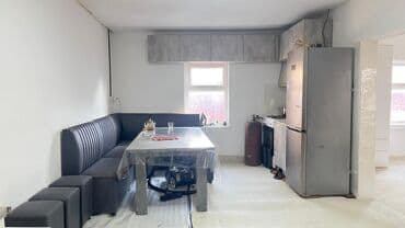 долгосрочная квартира дордой: 2 комнаты, Агентство недвижимости, Без подселения, С мебелью полностью — 1