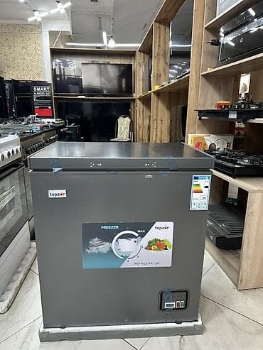 Морозильные шкафы, лари: Морозильный ларь Topzor TO-150 - Тип: морозильник-ларь (может — 10
