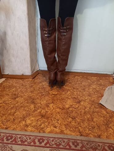 сапоги зимние женские натуральная кожа натуральный мех распродажа: Сапоги — 2