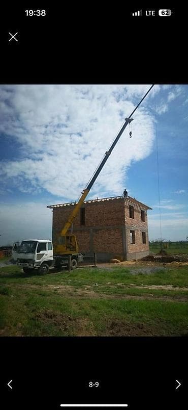 Услуги автокрана для строительно-монтажных работ - Автокран на шасси