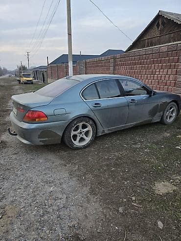 BMW 7 series: 2002 г., 4.4 л, Автомат, Бензин, Седан