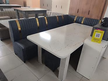 small table: Кухонный уголок с большим обеденным столом - Комплектация: угловой — 3