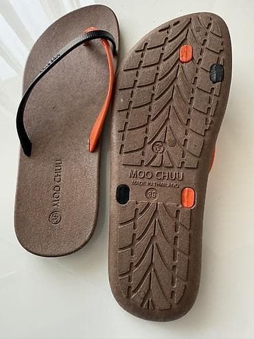 Домашние тапочки: 🔥 СРОЧНО! Вьетнамки Moo Chuu 39 размер, Таиланд, почти новые – 900 сом — 3