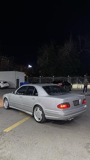 lancer evolution: Mercedes-Benz E-класс AMG: 2001 г., 5.5 л, Автомат, Бензин, Седан — 2