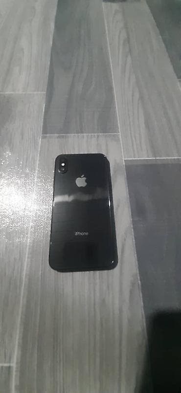 IPhone Xs, Б/у, 256 ГБ, Space Gray, Чехол, 100 %