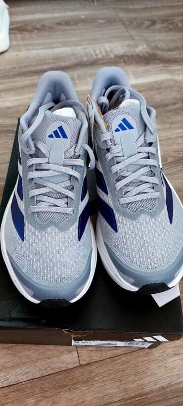 бу обув: Эркектердин кроссовкасы, 42, Adidas Originals, Жаңы, түсү - Боз, Өзү алып кетүү — 6