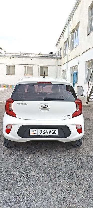 ош машина базар сегодня: Kia Morning: 2019 г., 1 л, Автомат, Бензин, Хэтчбэк — 3