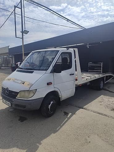 r15 4114: Эвакуатор, Mercedes-Benz, 2002 г., Ломаная — 2