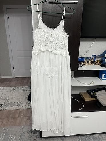 suit: Повседневное платье, Индия, Лето, Длинная модель, Бохо, M — 4