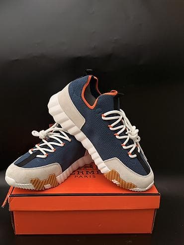 обувь италия: Кроссовки hermes bouching - Верх: дышащий трикотаж/сетчатый текстиль — 2