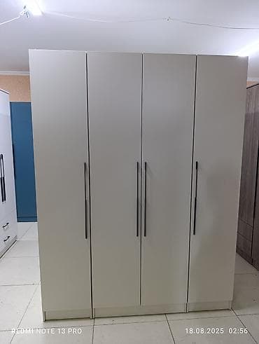 Шифоньерлер, кийидер үчүн шкафтар, Жаңы, Түз, ЛДСП