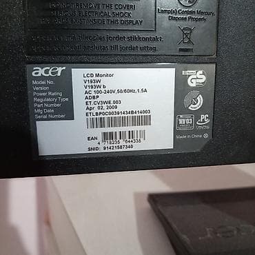 купить часы honor: Монитор, Acer, LCD, 19" - 20" — 5