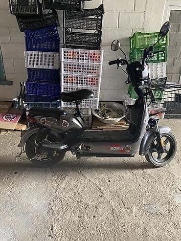 мотор на скутер: Электрический скутер BONVI Описание: - Городской электроскутер — 1