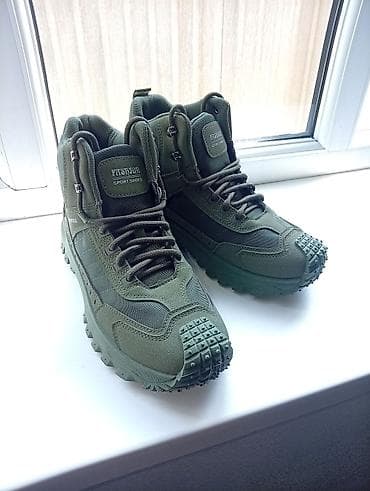 спортивная обувь мужская: Мужские кроссовки, 41.5, Fashion, Новый, цвет - Зеленый — 2