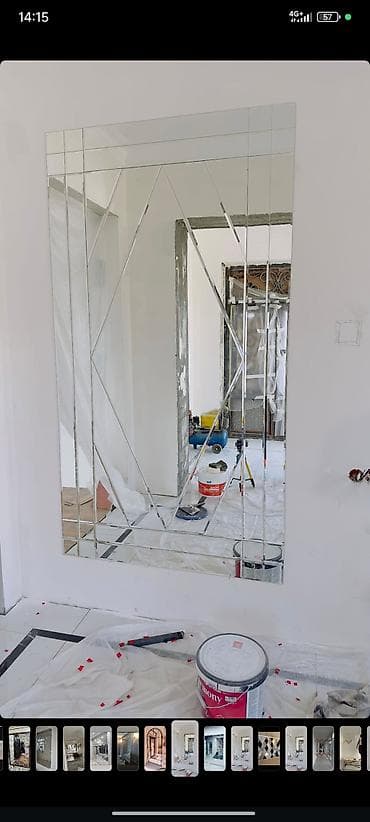 форма одежды: Зеркальные панели и декоративные зеркальные стены с фацетом на заказ — 8