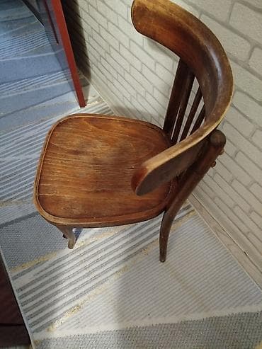 Отургучтар, табуреттер: Вена отургучу, Жыгач, түсү - Күрөң — 1