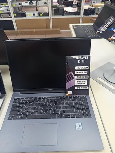 HUAWEI D16 — тонкий 16‑дюймовый ноутбук для учебы и работы