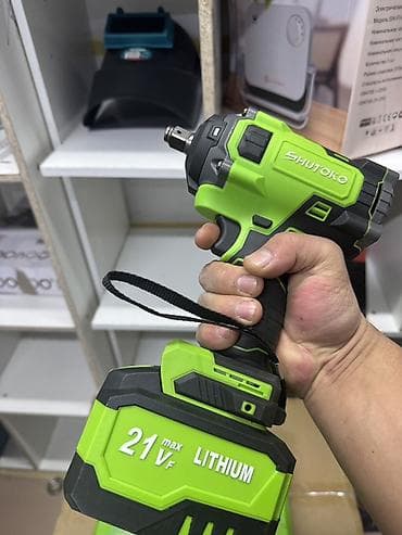 момент: Аккумуляторный ударный гайковерт SHUTOKO 21V - Тип: литиевый ударный — 3