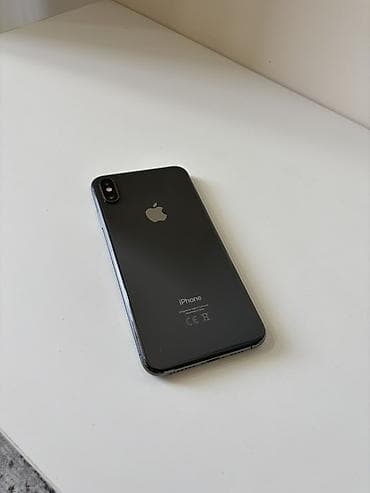 iphone 121: IPhone Xs Max, Б/у, 256 ГБ, Space Gray, Зарядное устройство, Кабель, Коробка, 74 % — 3