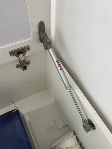 дешевая кухонная мебель от производителя: Кухонный гарнитур, цвет - Белый, МДФ — 6