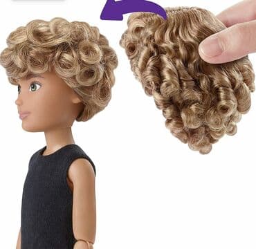 домик для куклы барби: Кукла оригинал от фирмы Mattel подвижная, привезена с Австрии, с тремя — 4