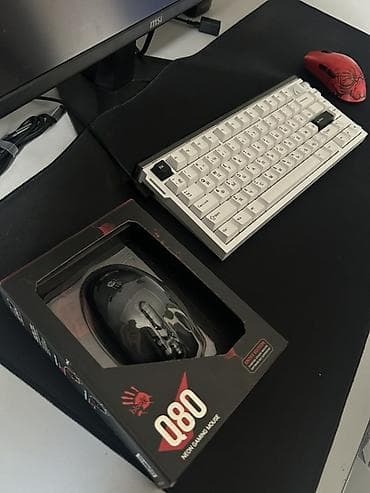 компютор: Игровая мышь A4Tech Bloody Q80 (Neon Gaming Mouse) - Проводная — 1