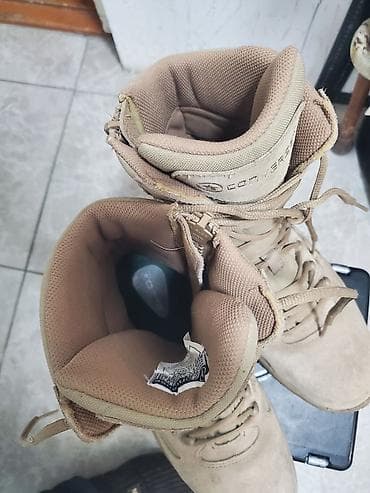 берцовые сапоги: Тактические ботинки Converse (песочного цвета) - Модель: высокие — 8