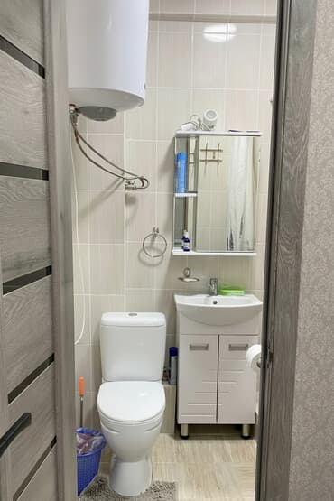 долгосрочная аренда квартир пишпек: 1 комната, Риэлтор, Без подселения, С мебелью полностью — 1