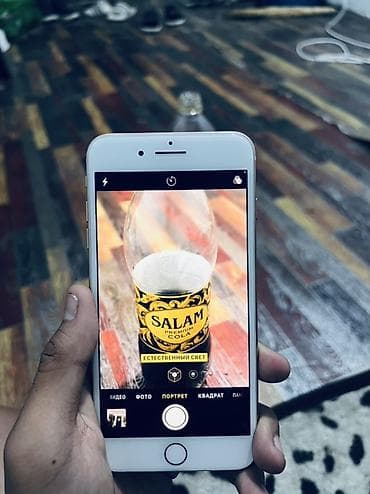 IPhone 8 Plus, Колдонулган, 128 ГБ, Ак, Каптама, 75 % — 5