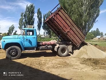Заказать Зил, Доставка щебня, угля, песка, чернозема, отсев