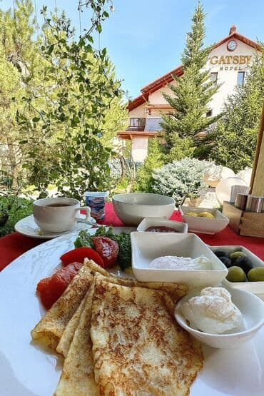 домики в горах ала арча: 1 комната, Бытовая техника, Домофон, Интернет, Wi-Fi — 7