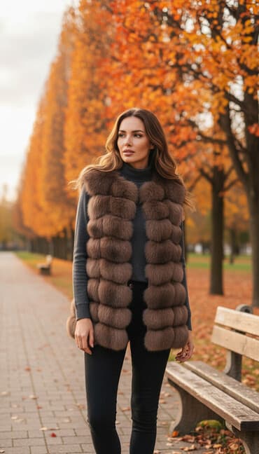 Другие жилеты 2XL, цвет - Коричневый