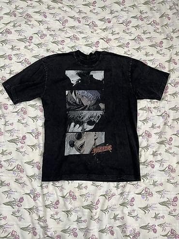 Футболки: Магическая битва, Годжо Сатору, футболка, б/у — 1