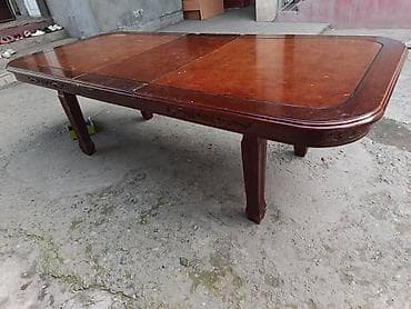 Столдор: Трансформер үстөлү Зал үчүн, Жайылуучу стол, түсү - Күрөң — 2