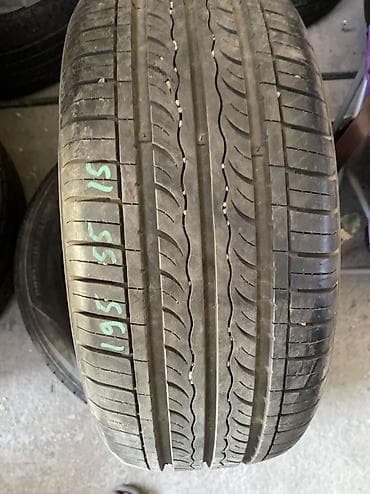Шиналар 195 / 55 / R 15, Жай, Колдонулган, 1 даана, Жеңил унаалар, Корея, Kumho — 1