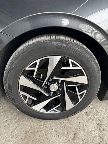 Шины 225 / 55 / R 17, Лето, Б/у, Комплект, Легковые, Корея, Hankook