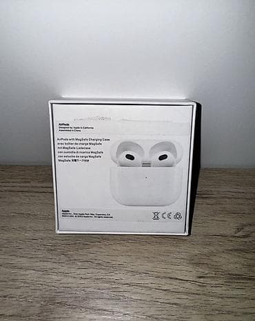 3в1 акция: Вкладыши, Apple, Новый, Беспроводные (Bluetooth), Классические — 2