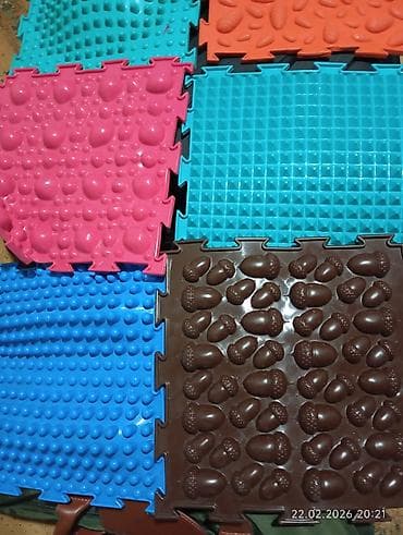 Детский коврик Ортопедический, Квадратный