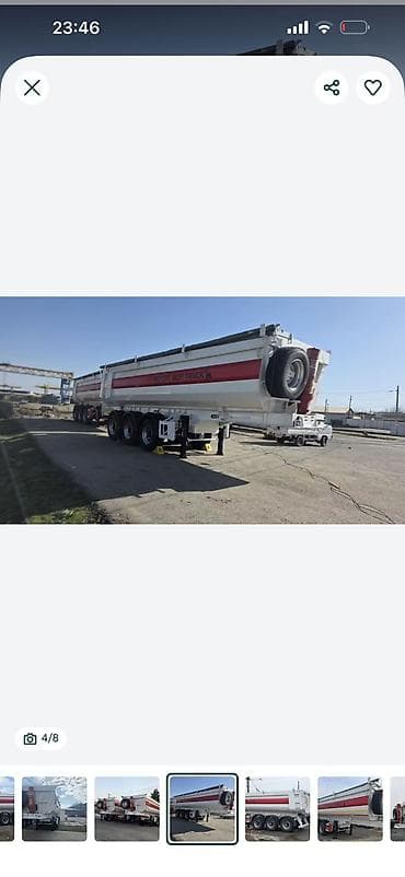 Полуприцеп-самосвал трехосный MOTORS BEST TRUCK - Тип