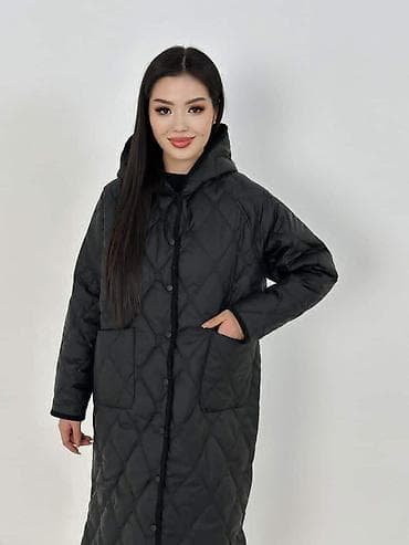 Жеке буюмдар: Пуховик, Узун модель, Кабып тигилген, 2XL — 1