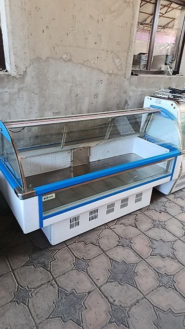новый витринный холодильник: Продаю холодильник работает отлично для магазина молочных продуктов и — 3